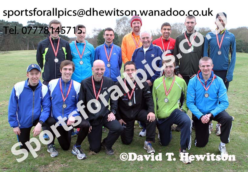 Morpeth team 2nd in the National 12 StageRelay, Sutton Park, Birmingham. Photo: David T. Hewitson/Sports for All PIcs